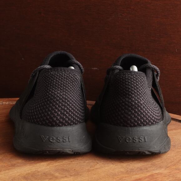 Vessi Black Athletic Shoes Everyday Shoes Size 8 - Picture 7 of 13